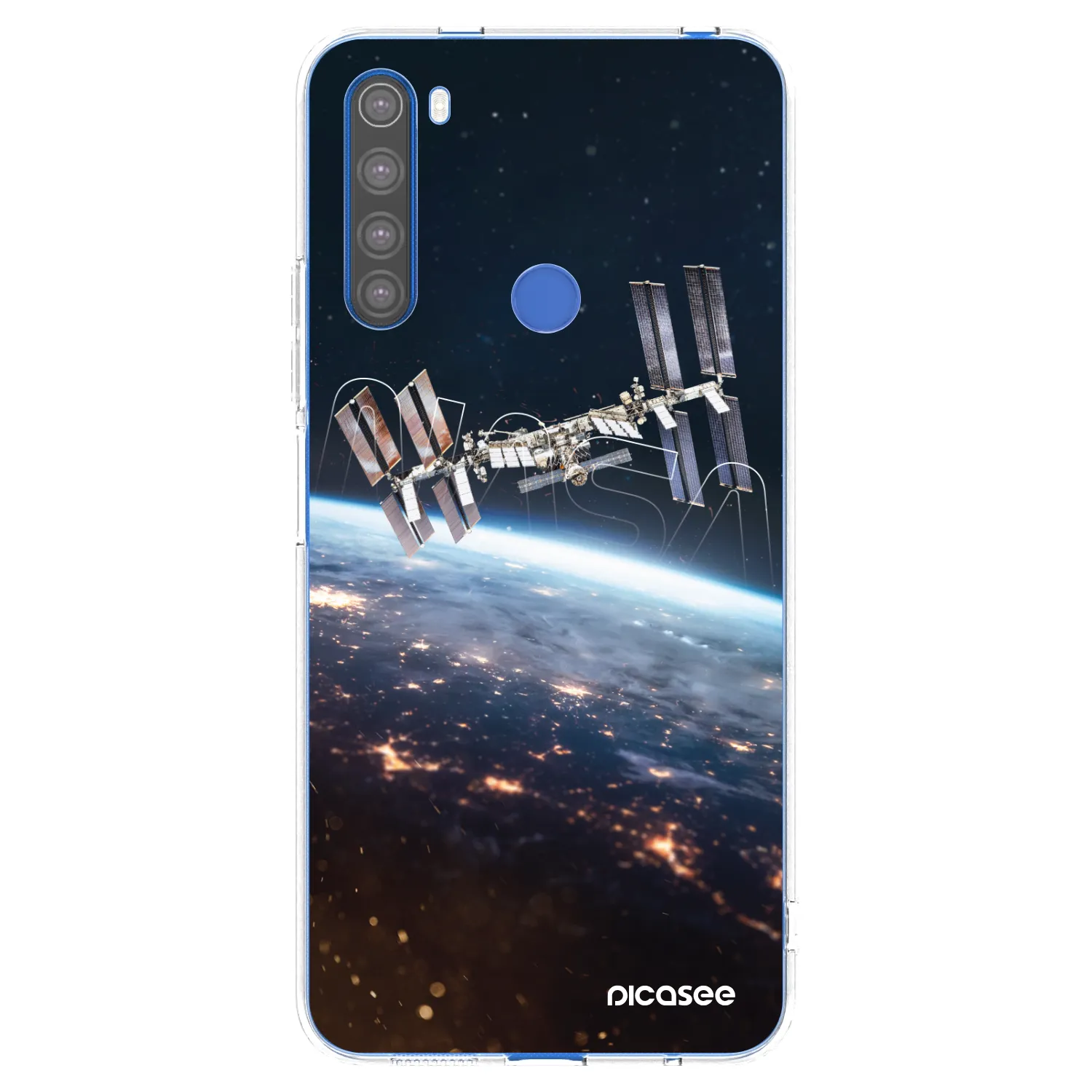 Picasee silikonski prozorni ovitek za Xiaomi Redmi Note 8T - Station