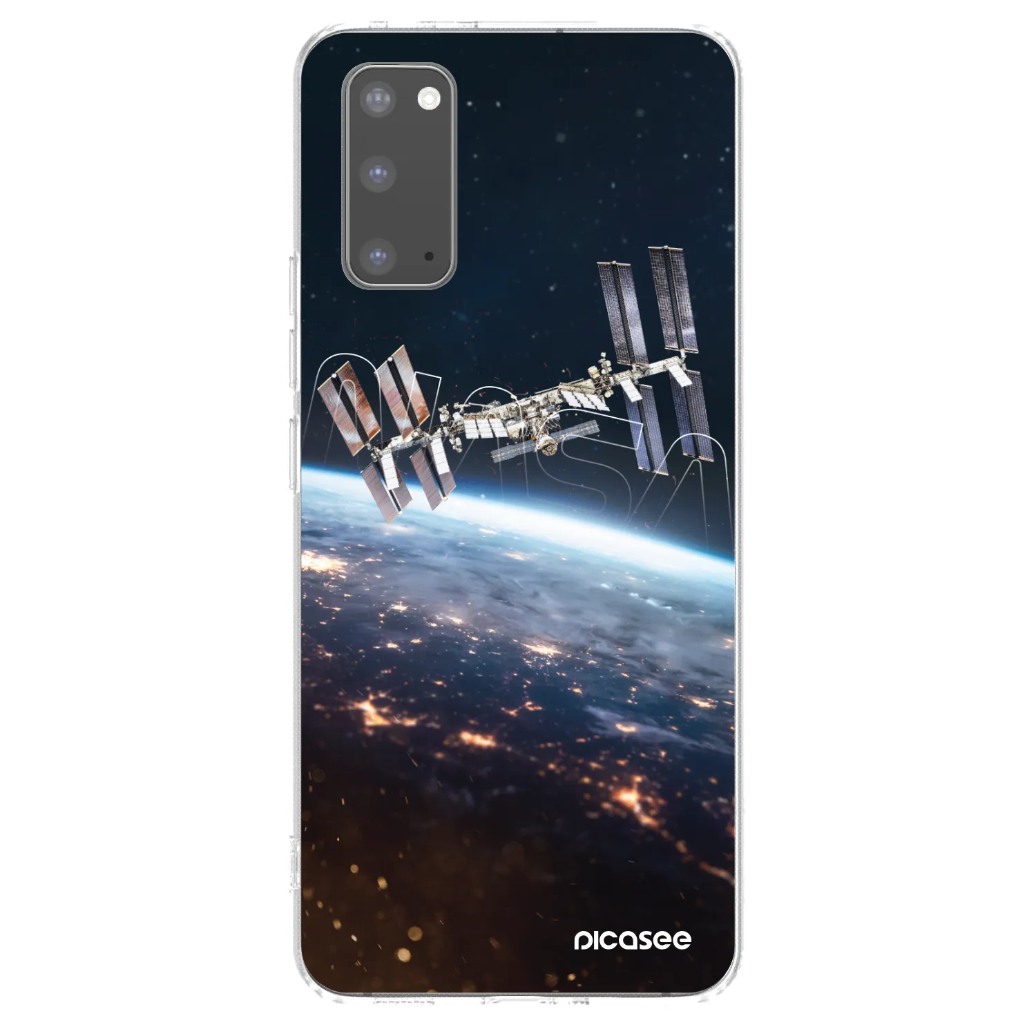 Picasee silikonski prozorni ovitek za Samsung Galaxy S20 G980F - Station