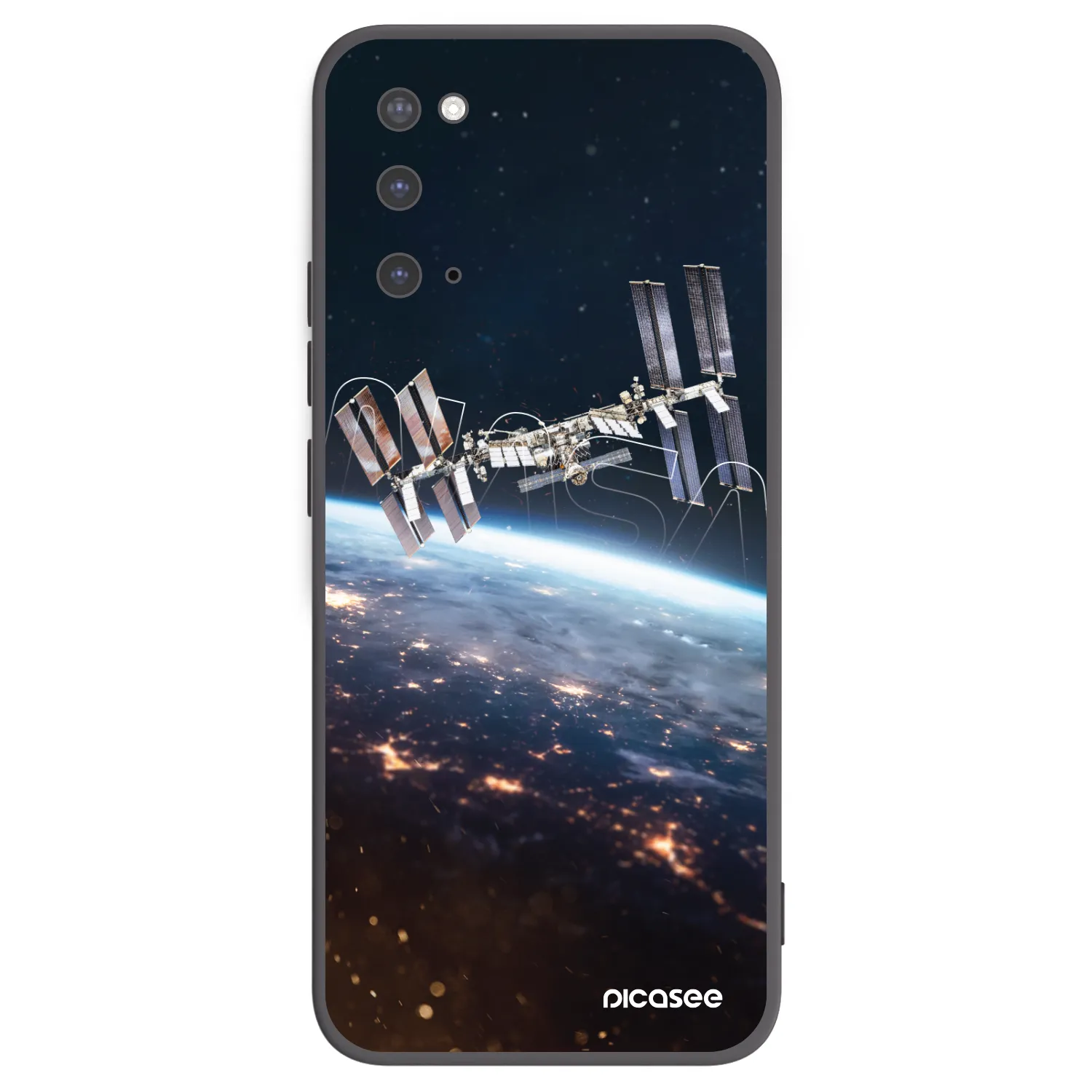 Picasee silikonski črni ovitek za Samsung Galaxy S20 G980F - Station