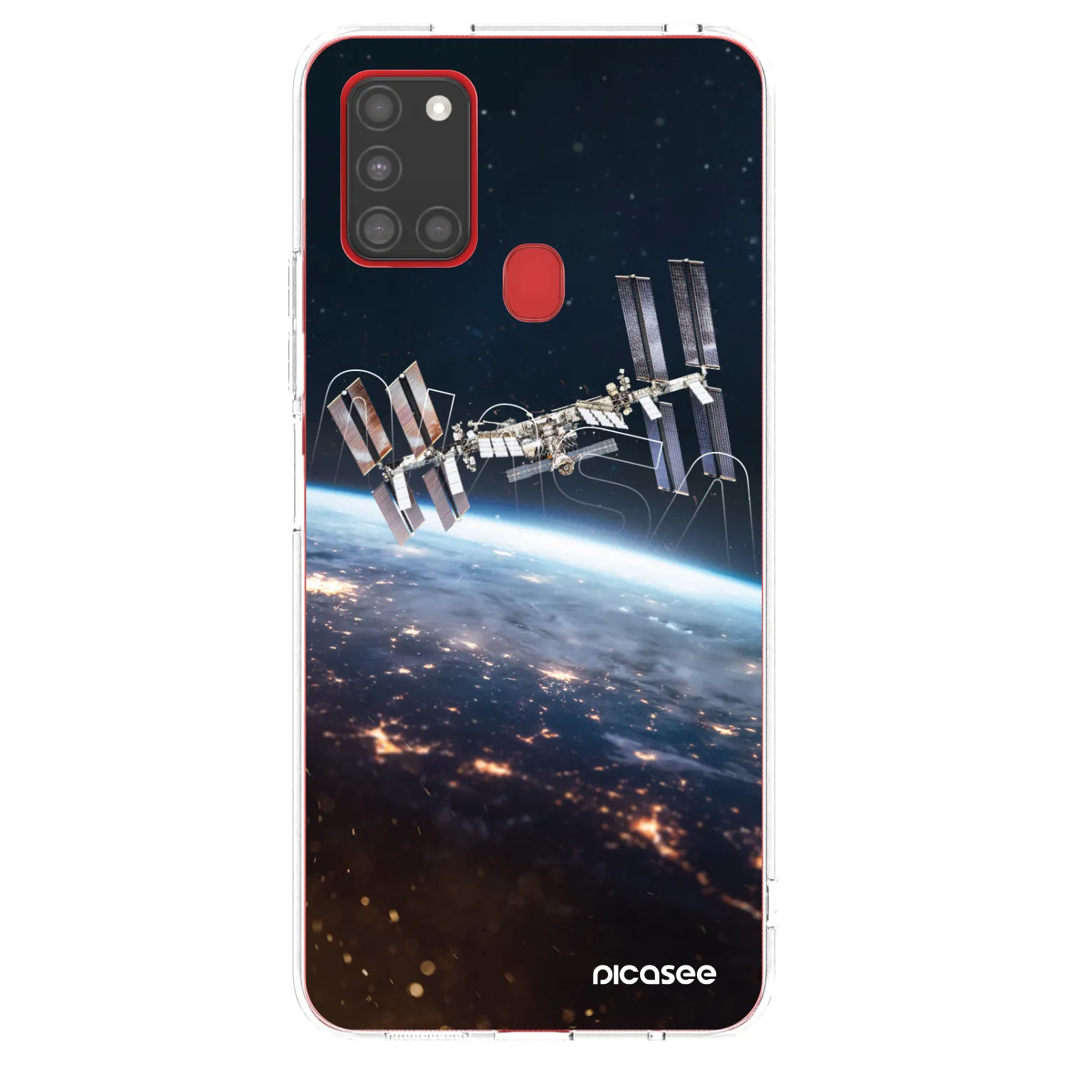 Picasee silikonski prozorni ovitek za Samsung Galaxy A21s - Station