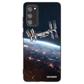 Picasee silikonski črni ovitek za Samsung Galaxy S20 FE - Station