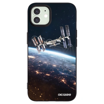 Picasee silikonski črni ovitek za Apple iPhone 12 Pro - Station