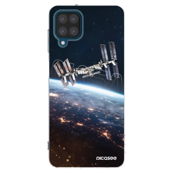 Picasee silikonski prozorni ovitek za Samsung Galaxy A12 A125F - Station