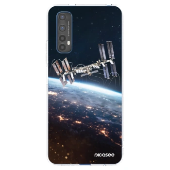 Picasee silikonski prozorni ovitek za Realme 7 - Station