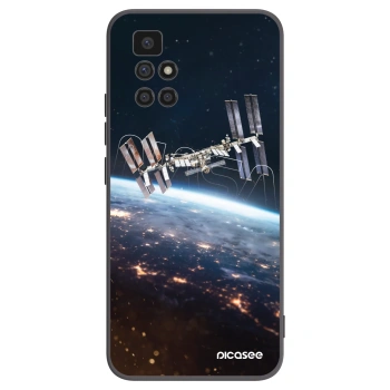 Picasee silikonski črni ovitek za Xiaomi Redmi 10 - Station