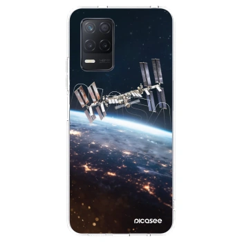 Picasee silikonski prozorni ovitek za Realme 8 5G - Station