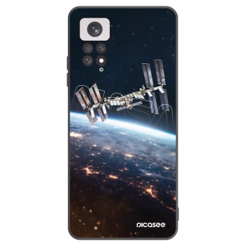 Picasee silikonski črni ovitek za Xiaomi Redmi Note 11 - Station