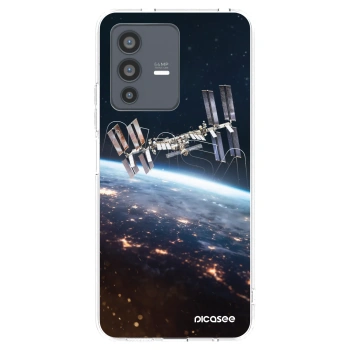 Picasee silikonski prozorni ovitek za Vivo V23 5G - Station