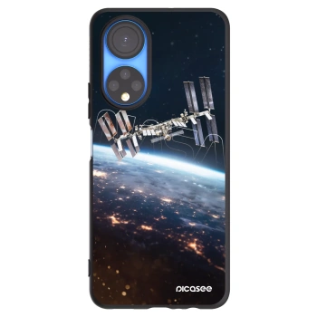Picasee silikonski črni ovitek za Honor X7 - Station