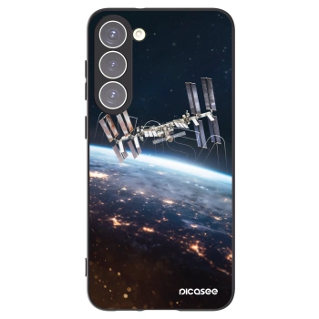 Picasee silikonski črni ovitek za Samsung Galaxy S23+ 5G - Station