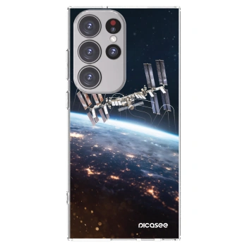 Picasee silikonski prozorni ovitek za Samsung Galaxy S23 Ultra 5G - Station