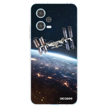 Picasee silikonski prozorni ovitek za Xiaomi Redmi Note 12 5G - Station