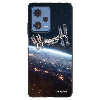 Picasee silikonski črni ovitek za Xiaomi Redmi Note 12 Pro 5G - Station