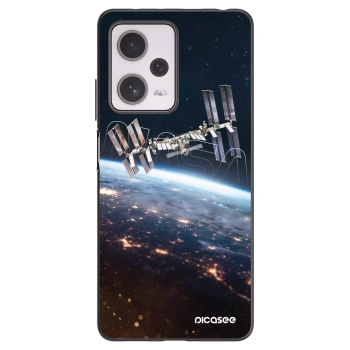 Picasee silikonski črni ovitek za Xiaomi Redmi Note 12 Pro+ 5G - Station