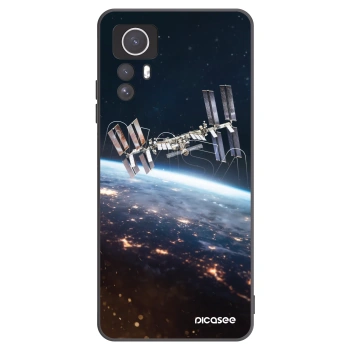Picasee silikonski črni ovitek za Xiaomi Redmi Note 12S - Station
