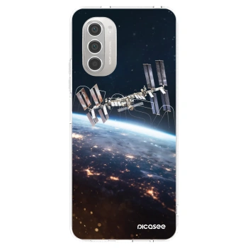 Picasee silikonski prozorni ovitek za Motorola Moto G51 - Station