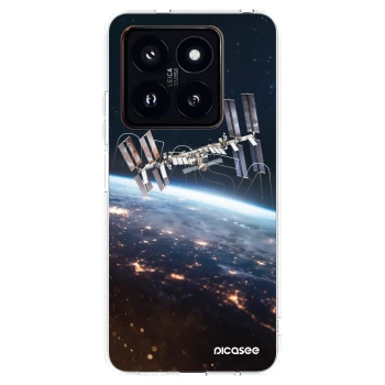 Picasee silikonski prozorni ovitek za Xiaomi 14 Pro - Station