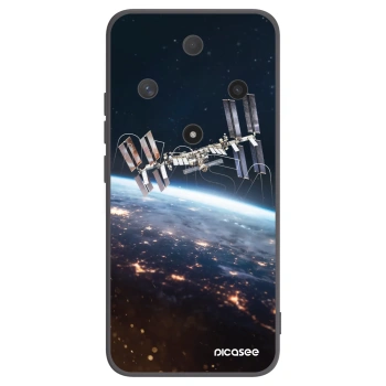 Picasee silikonski črni ovitek za Honor Magic6 Lite 5G - Station