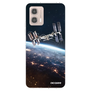 Picasee silikonski prozorni ovitek za Motorola Moto G53 5G - Station