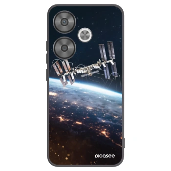 Picasee silikonski črni ovitek za Xiaomi Poco F6 - Station
