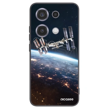 Picasee silikonski črni ovitek za Xiaomi Redmi Note 14S - Station