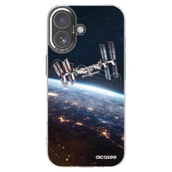 Picasee silikonski prozorni ovitek za Apple iPhone 17 - Station