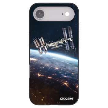 Picasee silikonski črni ovitek za Apple iPhone Air - Station