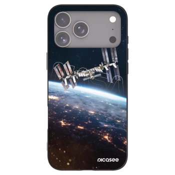 Picasee silikonski črni ovitek za Apple iPhone 17 Pro Max - Station