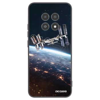 Picasee silikonski črni ovitek za Realme 12X - Station