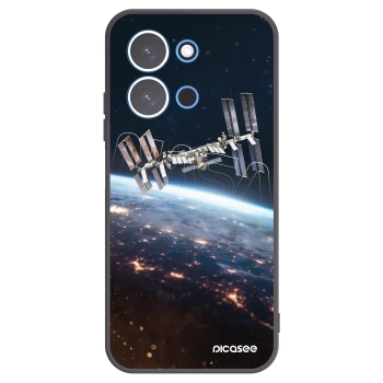 Picasee silikonski črni ovitek za Xiaomi Redmi 15C 4G - Station