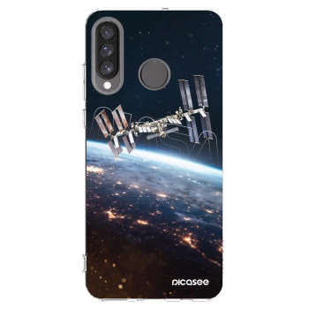 Picasee silikonski prozorni ovitek za Huawei P30 Lite - Station
