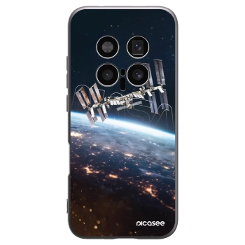 Picasee silikonski črni ovitek za Honor Magic8 Pro 5G - Station