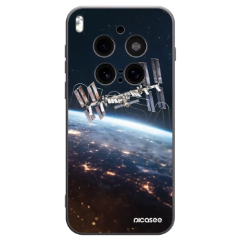 Picasee silikonski črni ovitek za Vivo X300 Pro - Station