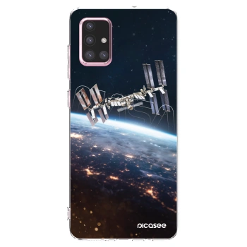 Picasee silikonski prozorni ovitek za Samsung Galaxy A71 A715F - Station