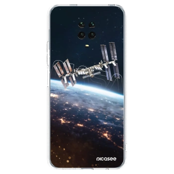 Picasee silikonski prozorni ovitek za Xiaomi Redmi Note 9S - Station