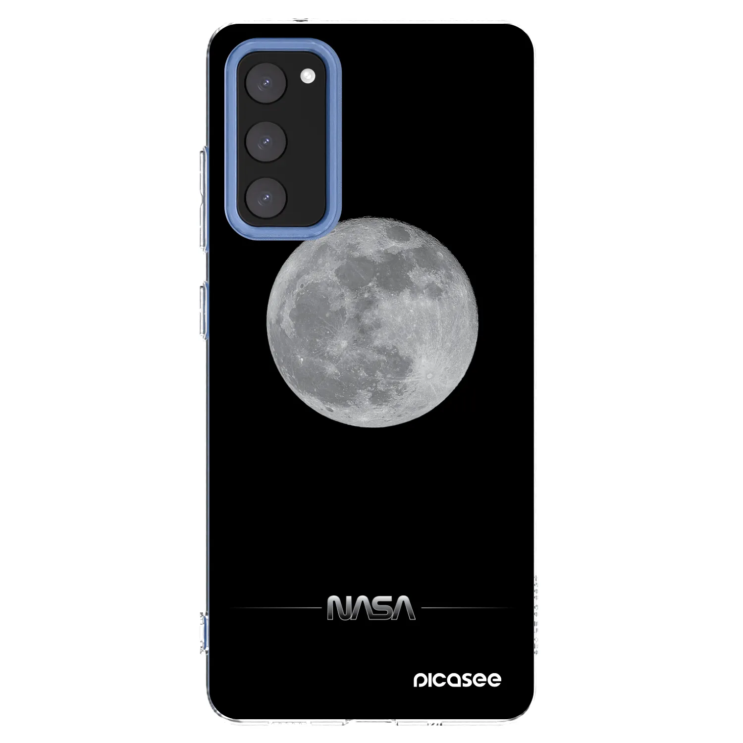Picasee silikonski prozorni ovitek za Samsung Galaxy S20 FE - Moon Minimal
