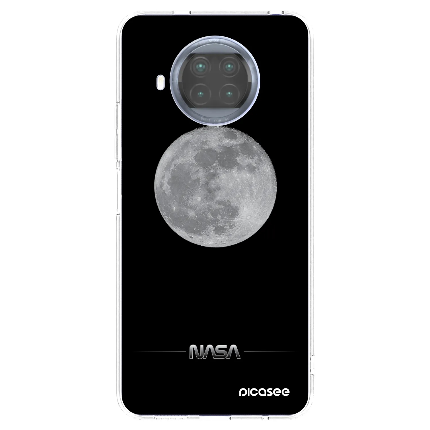 Picasee silikonski prozorni ovitek za Xiaomi Mi 10T Lite - Moon Minimal