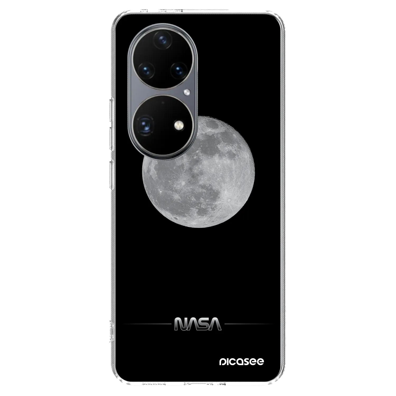 Picasee silikonski prozorni ovitek za Huawei P50 - Moon Minimal