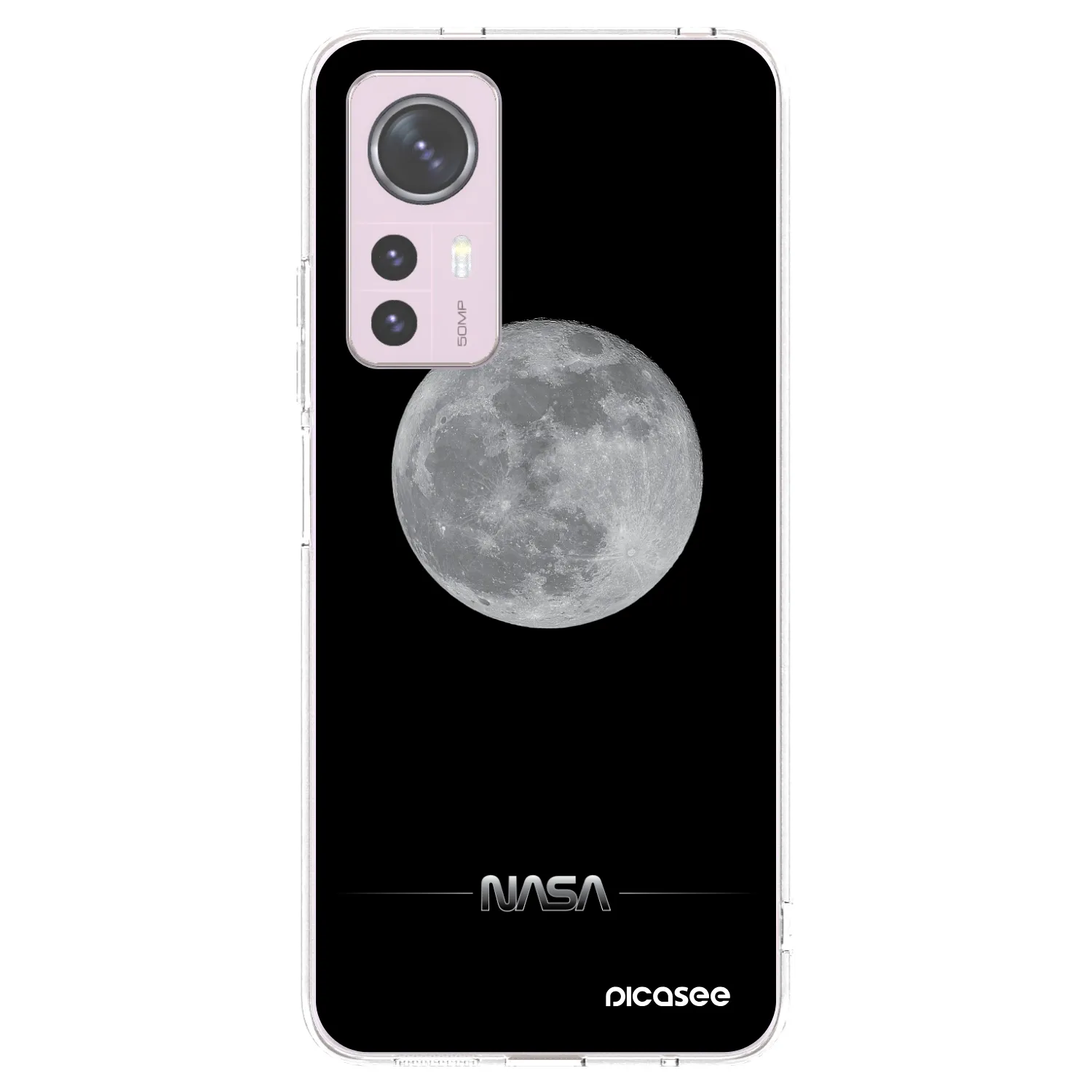 Picasee silikonski prozorni ovitek za Xiaomi 12 - Moon Minimal