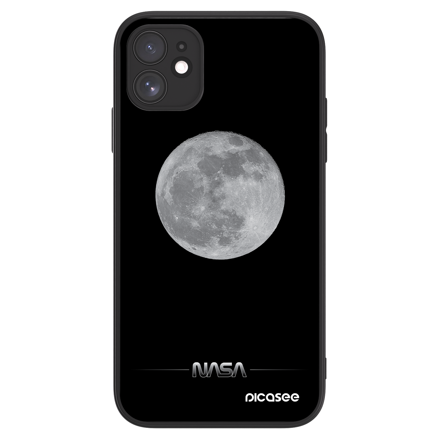 Picasee ULTIMATE CASE MagSafe za Apple iPhone 11 - Moon Minimal