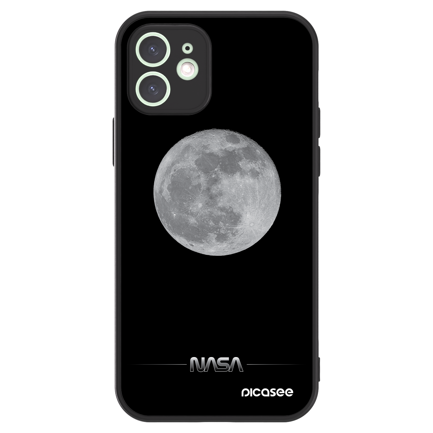 Picasee ULTIMATE CASE MagSafe za Apple iPhone 12 - Moon Minimal
