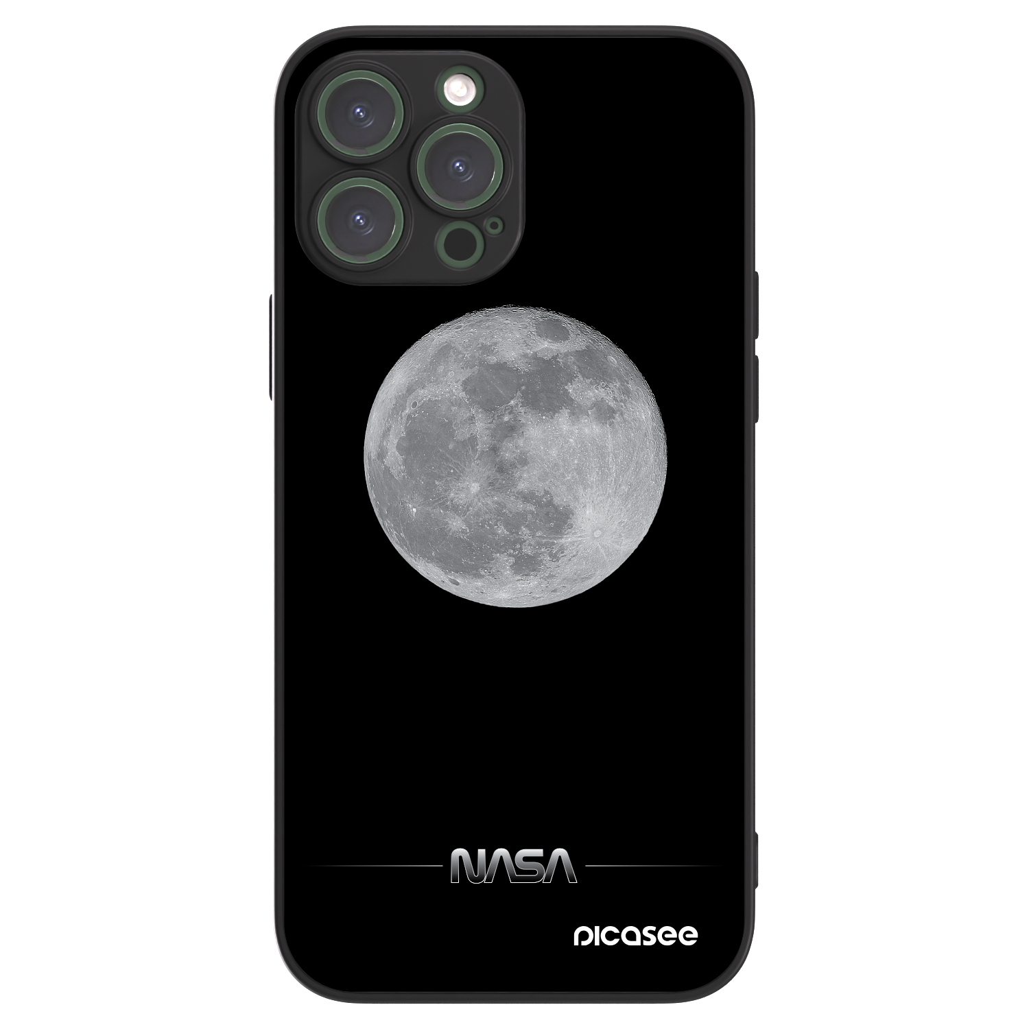 Picasee ULTIMATE CASE MagSafe za Apple iPhone 13 Pro Max - Moon Minimal