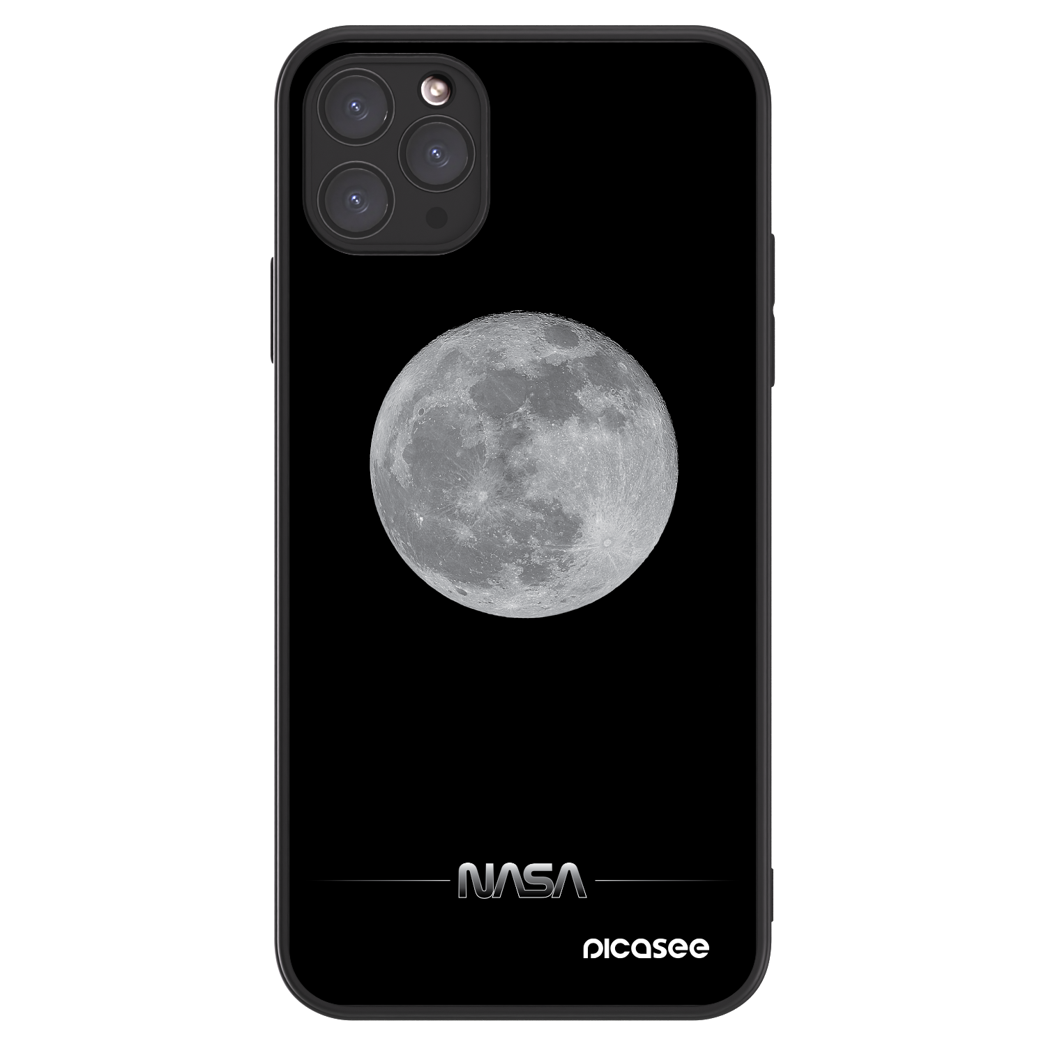 Picasee ULTIMATE CASE MagSafe za Apple iPhone 11 Pro Max - Moon Minimal