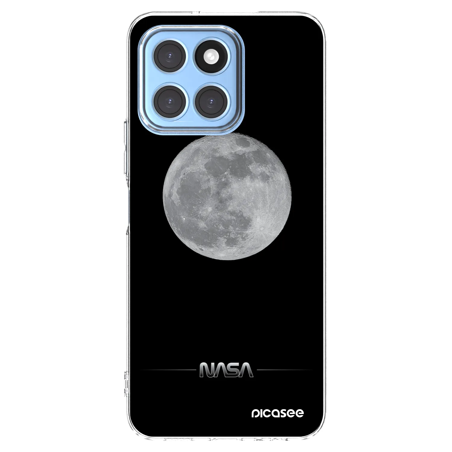 Picasee silikonski prozorni ovitek za Honor X6 - Moon Minimal