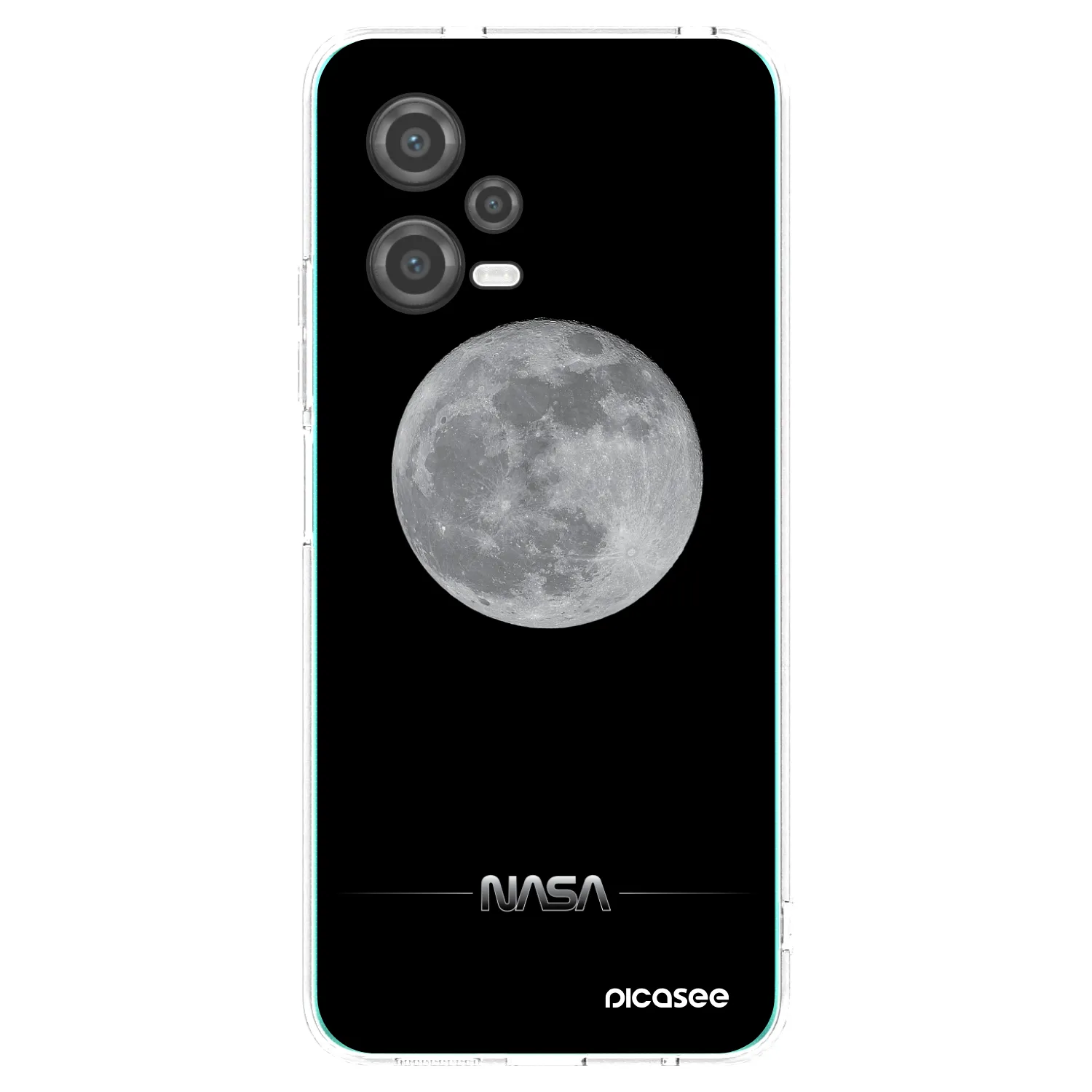 Picasee silikonski prozorni ovitek za Xiaomi Poco X5 - Moon Minimal