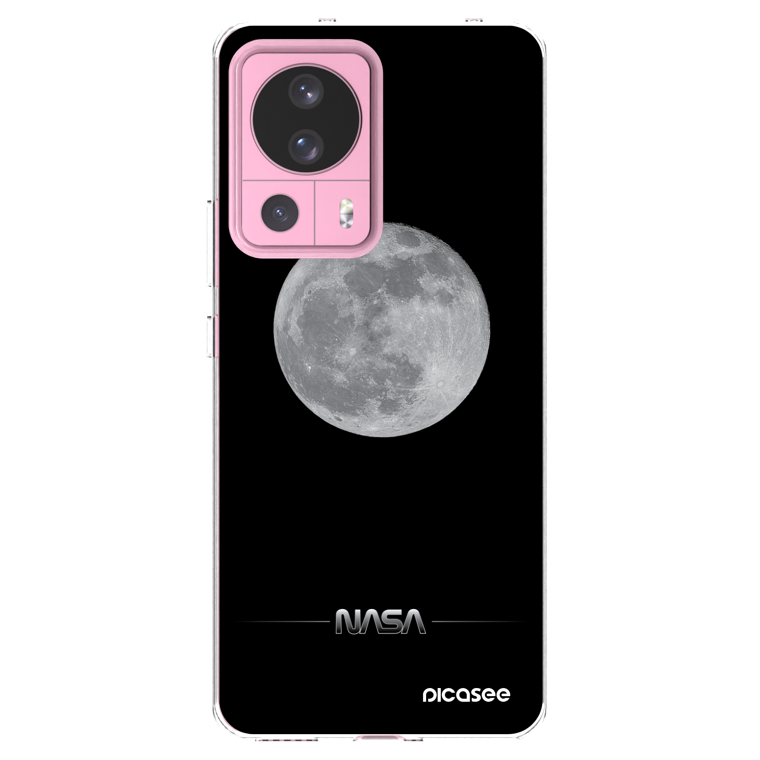 Picasee silikonski prozorni ovitek za Xiaomi 13 Lite - Moon Minimal