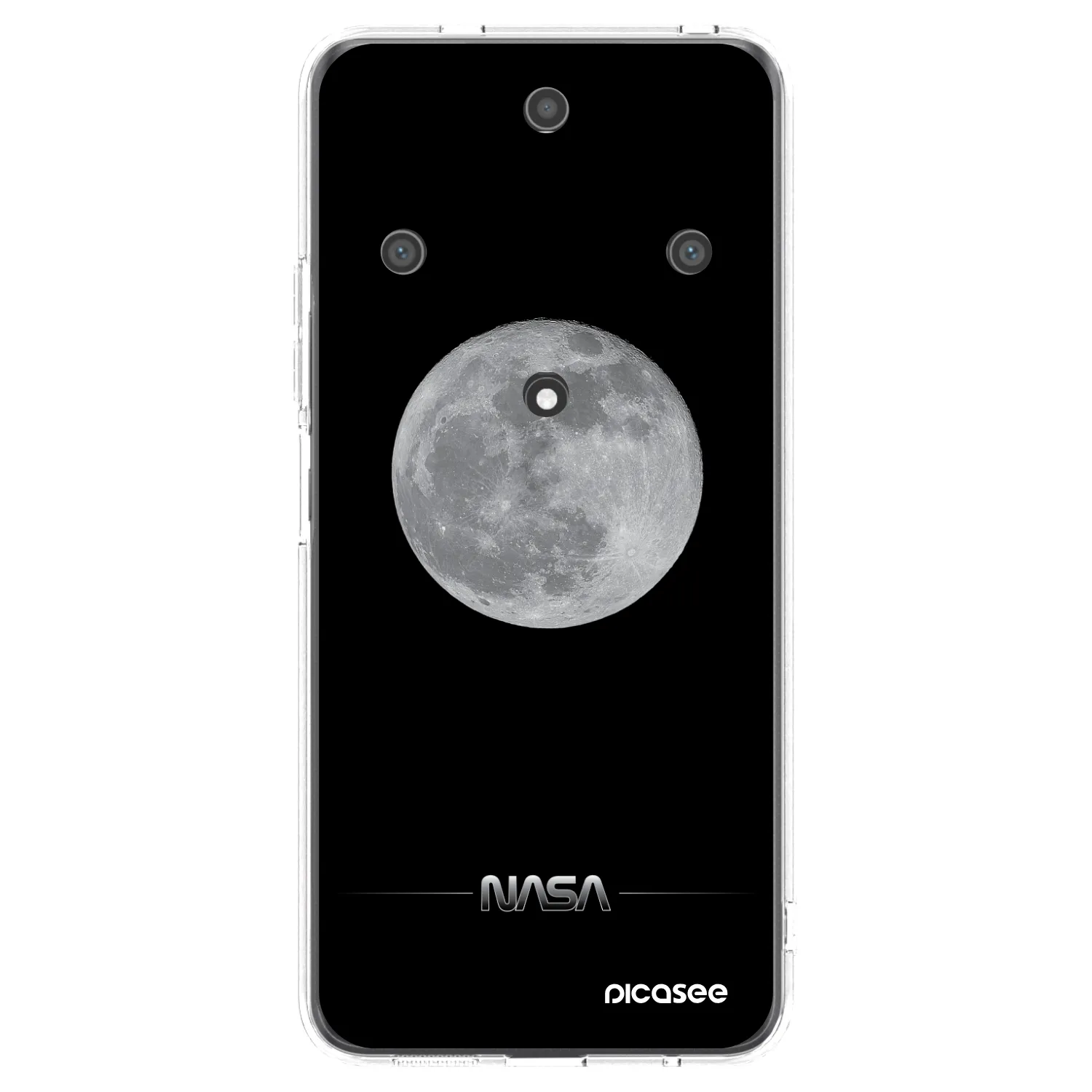 Picasee silikonski prozorni ovitek za Honor Magic5 Lite 5G - Moon Minimal