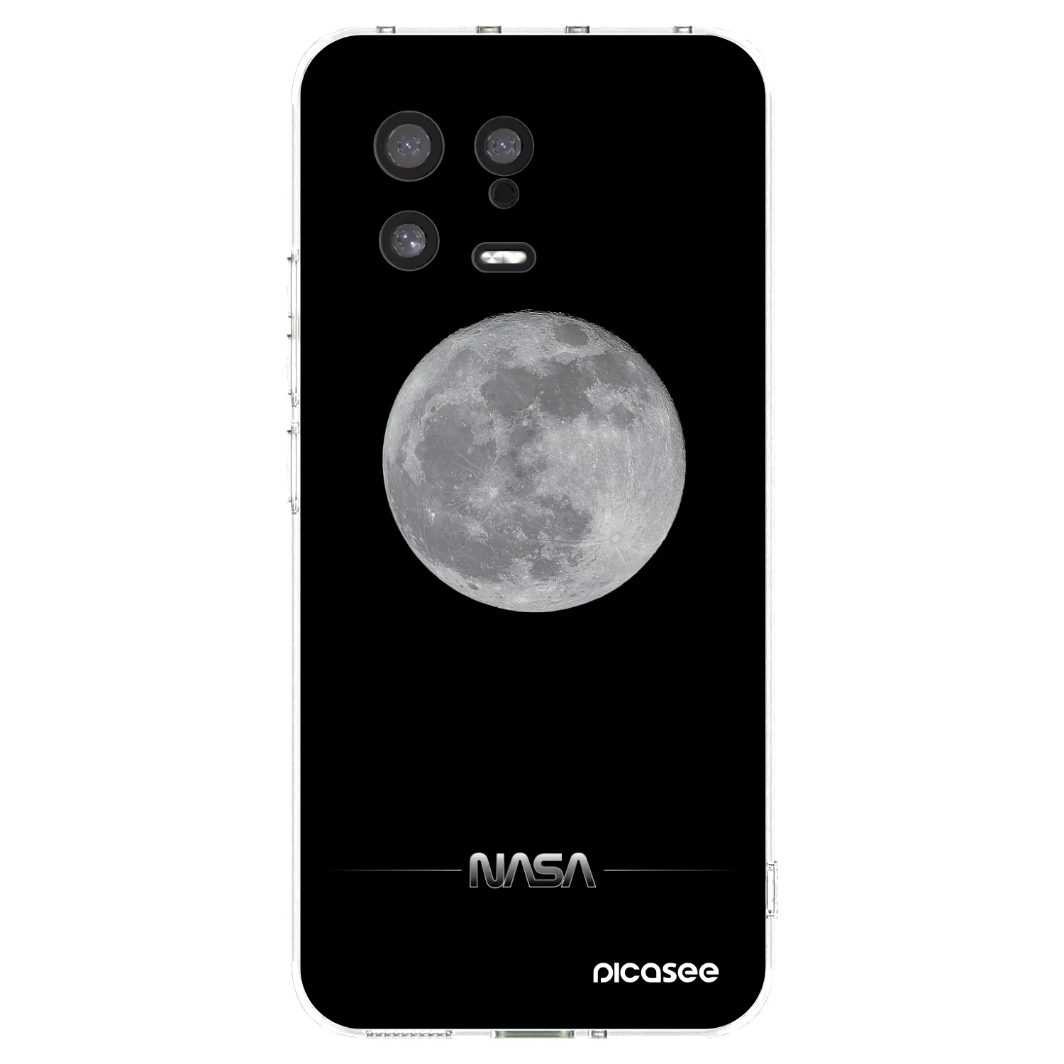 Picasee silikonski prozorni ovitek za Xiaomi 13 - Moon Minimal