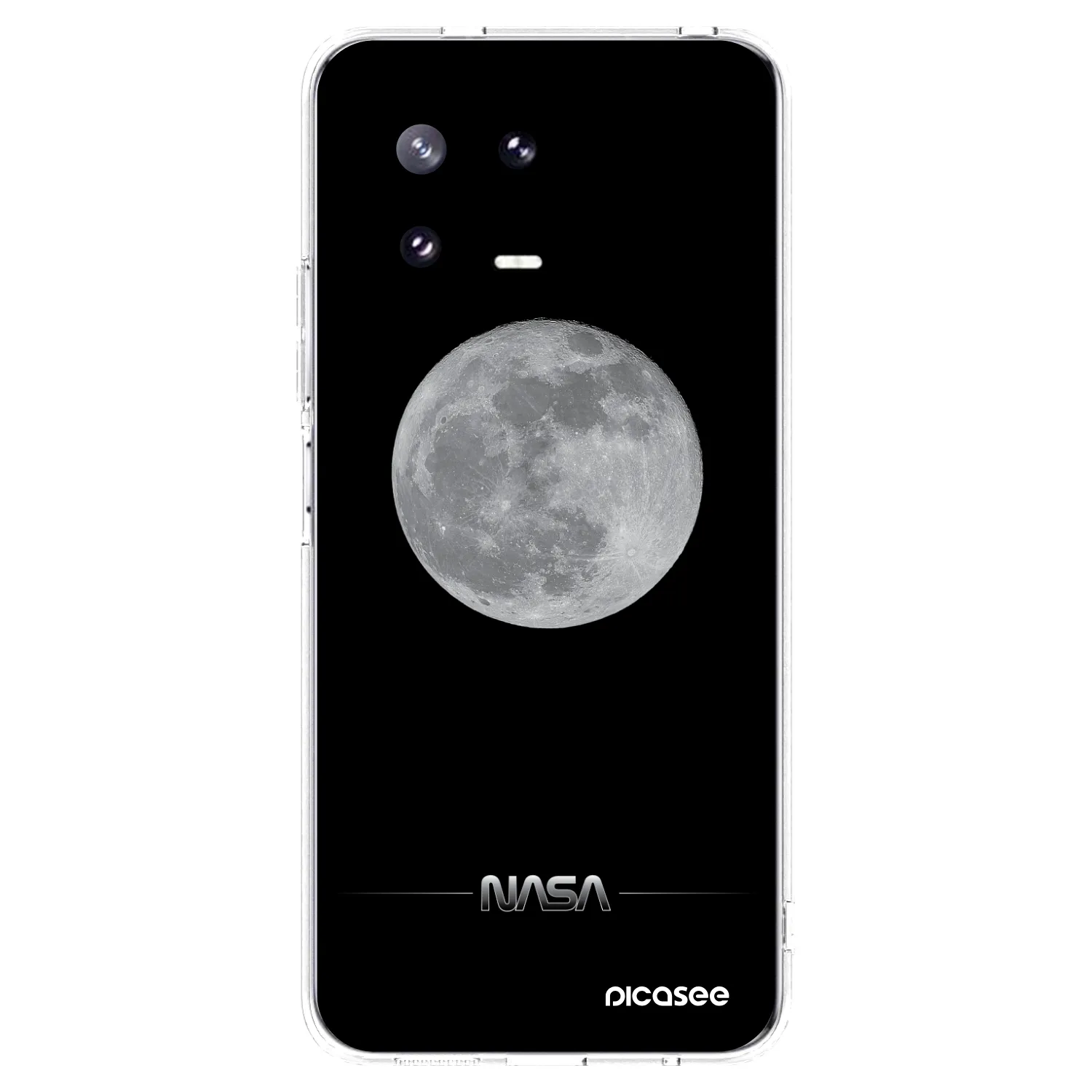 Picasee silikonski prozorni ovitek za Xiaomi 13 Pro - Moon Minimal