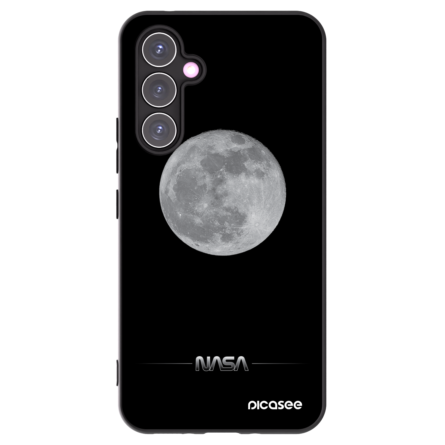 Picasee silikonski črni ovitek za Samsung Galaxy A54 5G A546B - Moon Minimal